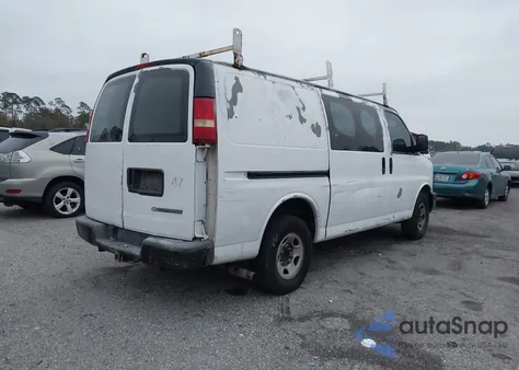2007 Chevrolet Express Work Van from USA, damaged, VIN 1GCGG25V871198731